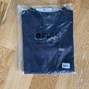 Figs scrub top Small Navy